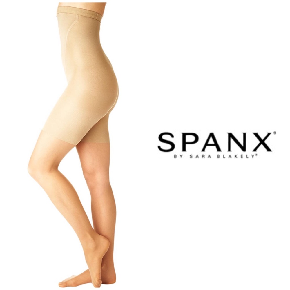 NEW✨SPANX High Waisted Shaping Sheers, sz B, Nude1